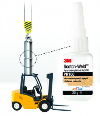 3M Scotchweld Cyanoacrylate Adhesive - Guinness World Record